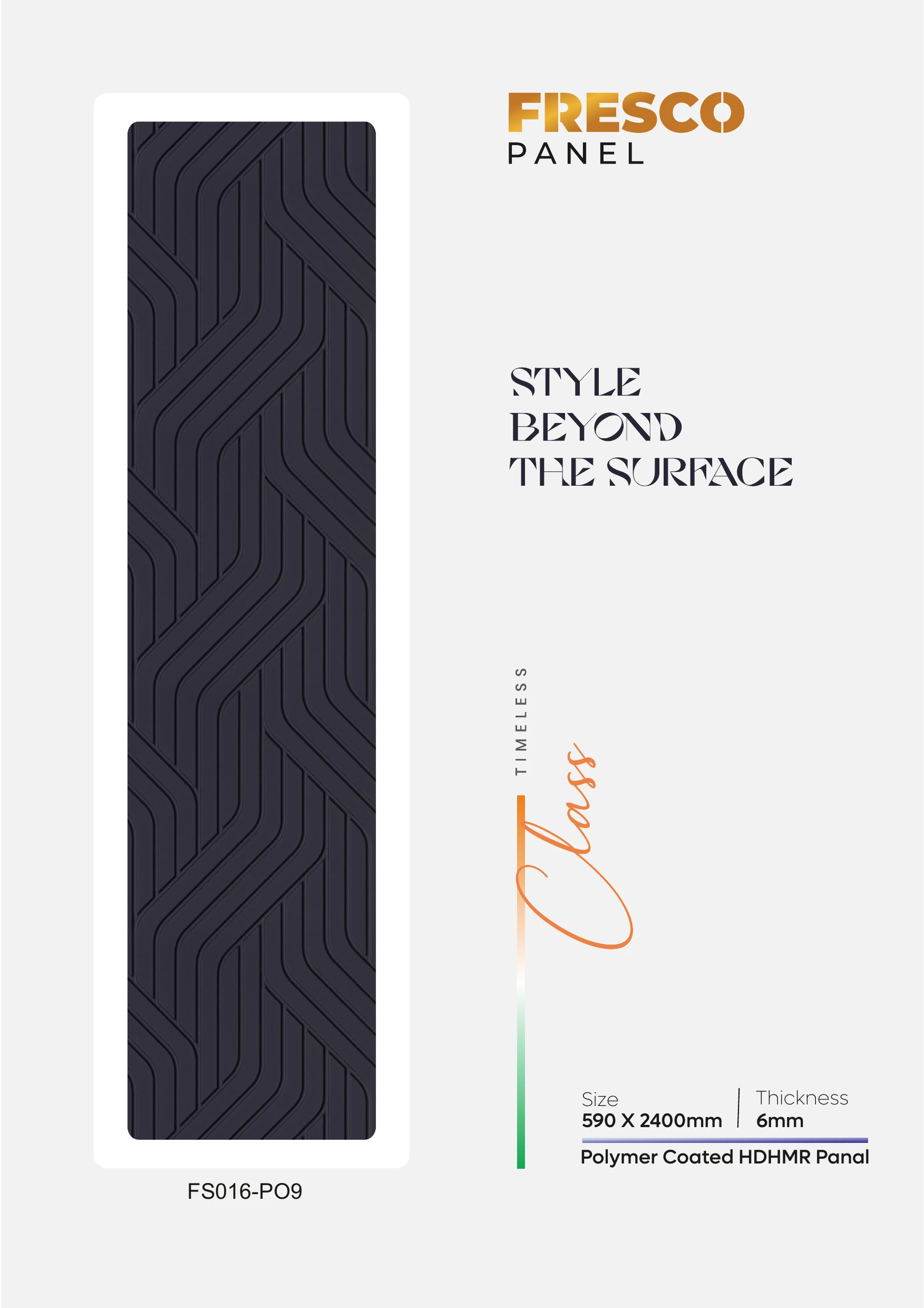 FS016-PO9 Fresco Panel Design